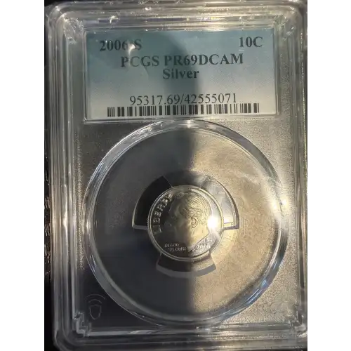 2006-S 10C Silver, DCAM
