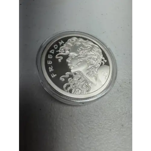 2013 Freedom Girl 1 oz 999 Fine Silver Round Silver Bullet Silver Shield