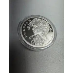 2013 Freedom Girl 1 oz 999 Fine Silver Round Silver Bullet Silver Shield