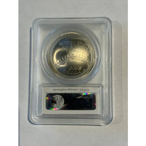 2014-P $1 Baseball Hall of Fame First Strike