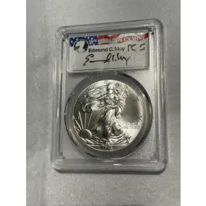 2015 $1 Silver Eagle First Strike Moy Signature (2)