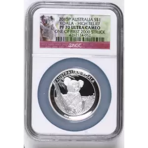 2015P Koala - High Relief ULTRA CAMEO (2)