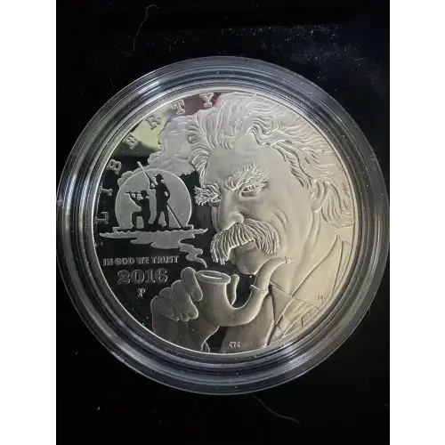 2016 P Modern Commemorative Mark Twain Proof Silver Dollar (2)