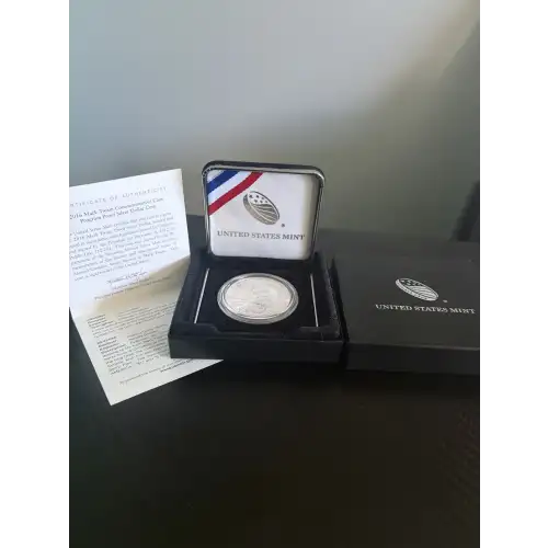 2016 P Modern Commemorative Mark Twain Proof Silver Dollar (3)