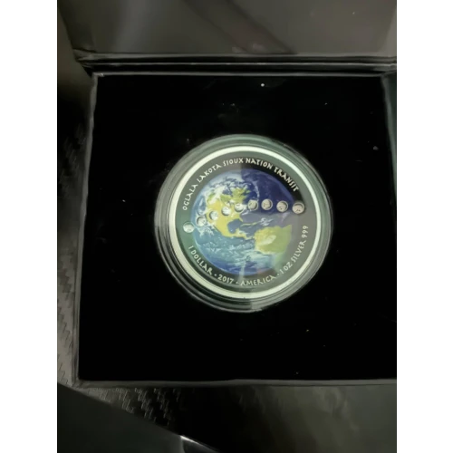 2017 Oglala Lakota Sioux Nation Transit 1 Dollar