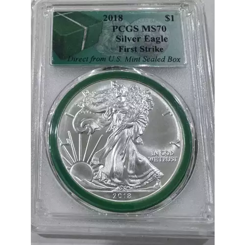 2018 $1 Silver Eagle First Strike