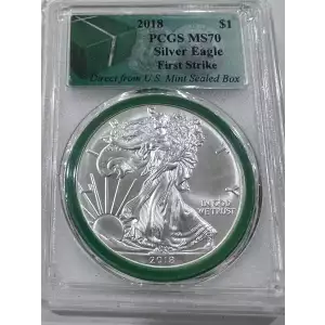 2018 $1 Silver Eagle First Strike