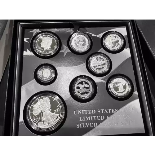 2018 US Mint Proof Set  Silver 8 Piece Limited Edition Proof Set 