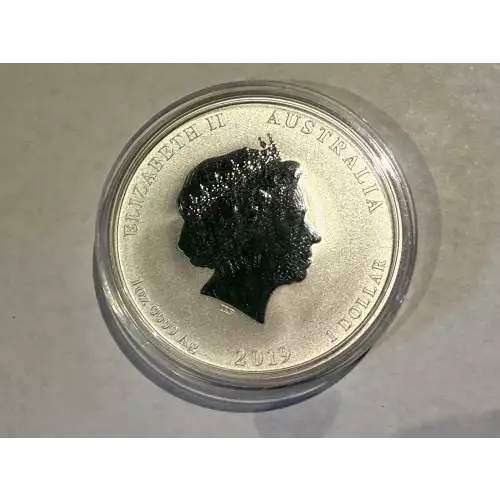 2019 1 oz .999 Fine Silver Australian Perth Mint Silver Lunar II: Year of the Pig $1 Dollar Coin