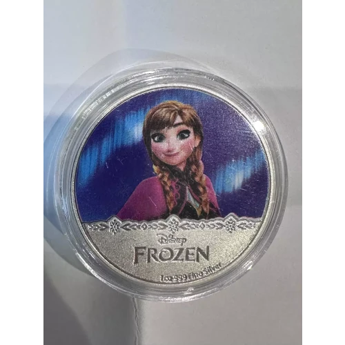 2020 1oz Disney Frozen silver Coin Anna