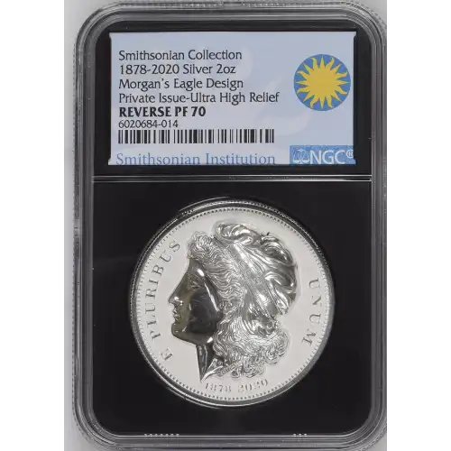 2020 2oz Smithsonian Collection 1878-2020 Morgan's Eagle (2)