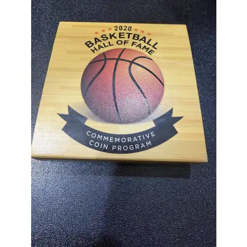 2020 Basketball  Hall of Fame Proof Silver $1 Dollar Commemorative (2)
