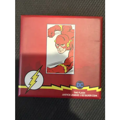2020 Niue 1 oz. Coin The Flash Justice League (2)