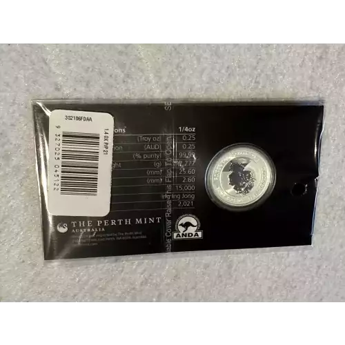 2020 Sydney Money Expo Australian Lunar Series III 2021 Year of the Ox Colorized 1/4 oz .9999 Fine Silver Coin (2)