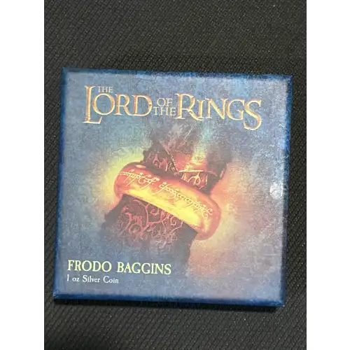 2021  Niue 1 oz. Coin The Lord Of The Rings - Frodo Baggins (2)
