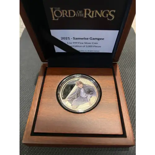 2021 Niue 1 oz. Coin The Lord Of The Rings - Samwise Gamgee (3)
