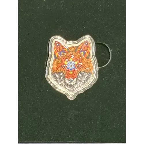 2021 PAMP 1oz Silver Coin Spirit Animals Electric Fox
