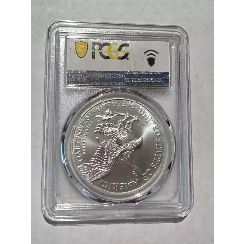 2021-W $1 Burnished Silver Eagle-Type 2 (2)