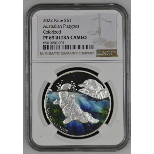 2022 Australian Platypus Colorized ULTRA CAMEO (2)