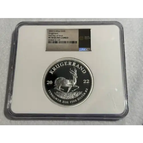 2022 Krugerrand First Day of Issue ULTRA CAMEO (2)