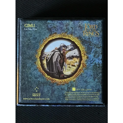2022 Niue 1 oz. Coin Lord Of The Rings - Gimli (3)