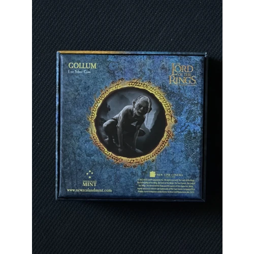 2022 Niue 1 oz. Coin Lord Of The Rings - Gollum (2)
