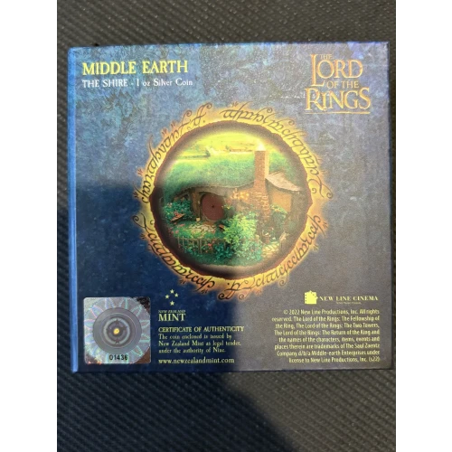 2022  Niue 1 oz. Coin Lord Of The Rings Middle Earth The Shire (3)