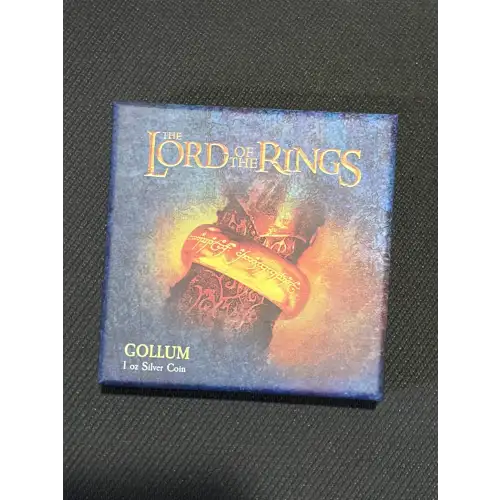 2022 Niue 1 oz. Coin The Lord Of The Rings Gollum (4)