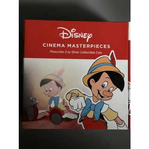 2022 Niue 3 oz. Coin Disnay Cinema Masterpieces Pinocchio (3)