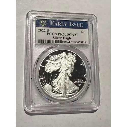 2022-S $1 Silver Eagle First Strike, DCAM