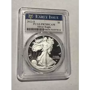2022-S $1 Silver Eagle First Strike, DCAM