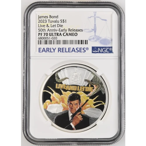 2023 Live & Let Die 50th Anniv-Early Releases James Bond ULTRA CAMEO (2)