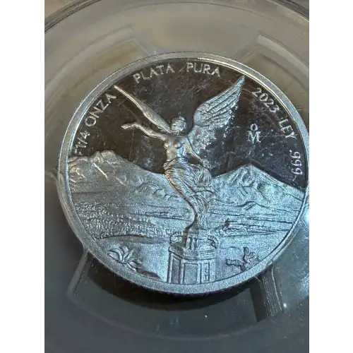 2023-Mo 1/4 oz Libertad Ag First Day of Issue, DCAM (3)