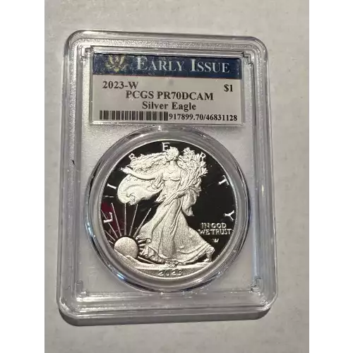2023-W $1 Silver Eagle First Strike, DCAM
