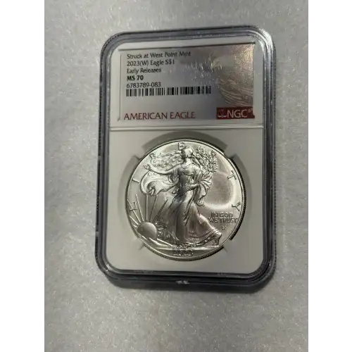 2023(W) Early Releases Struck at West Point Mint