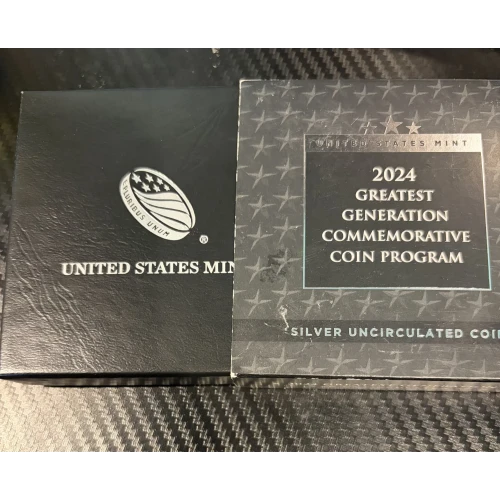 2024 1$ Greatest Generation Commemorative Coin