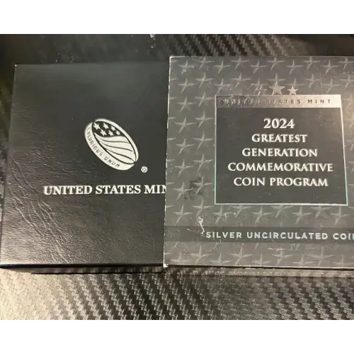 2024 1$ Greatest Generation Commemorative Coin