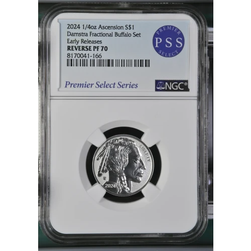 2024 1/4oz Damstra Frac. Buffalo Set Early Releases (2)