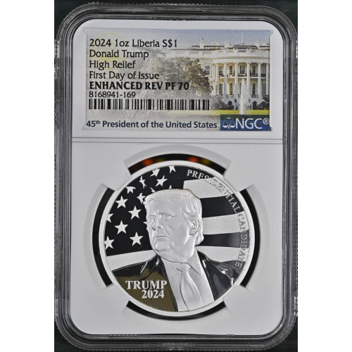 2024 1oz Donald Trump High Relief - FDI (2)