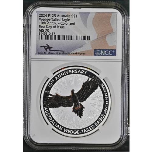 2024 P125 Wedge-Tailed Eagle - FDI 10th Anniv. - Colorized (2)