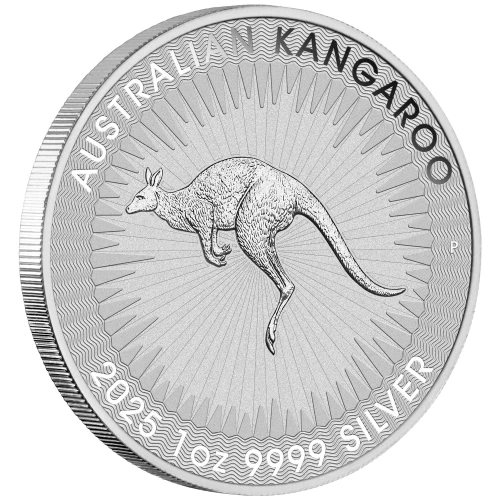 2025 1 oz Australian Perth Mint Silver Kangaroo (3)