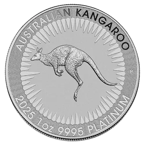 2025 1 oz Australian Platinum Kangaroo (2)