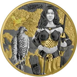 2025 1 oz Valkyries - Arnhild Valhalla Silver Coin (2)