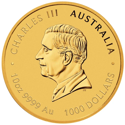2025 10 oz Australian Perth Mint Gold Lunar Series III: Year of the Snake (2)