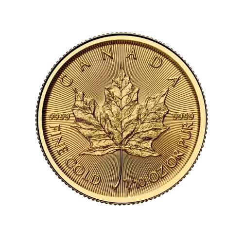 2025 1/10 oz Canadian Gold Maple Leaf (2)