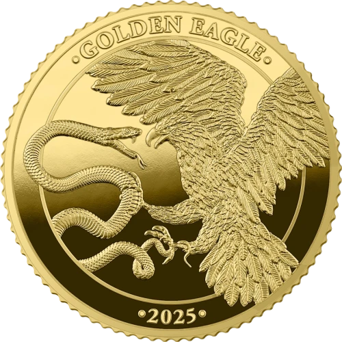 2025 1/10 oz Malta - Golden Eagle - Limited Edition Gold Coin (3)