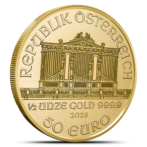 2025 1/2 oz Austrian Gold Philharmonic (2)