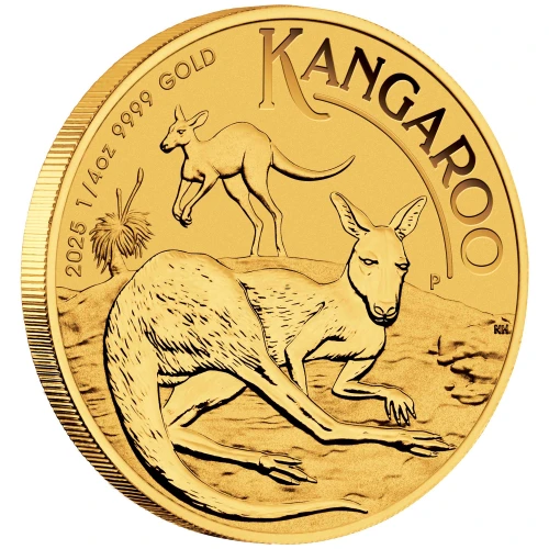 2025 1/4 oz Australian Perth Mint Gold Kangaroo (3)