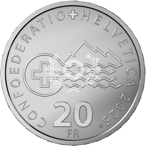 2025 Lake Lugano Silver Swiss 20 Franc (2)