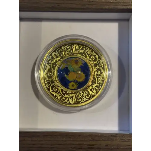 2025 Republic of Cameroon Vincent Van Gogh 500 Francs .999 Silver Proof Coin (2)